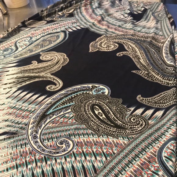 Paisley Print Maxi Dress - Picture 10 of 11